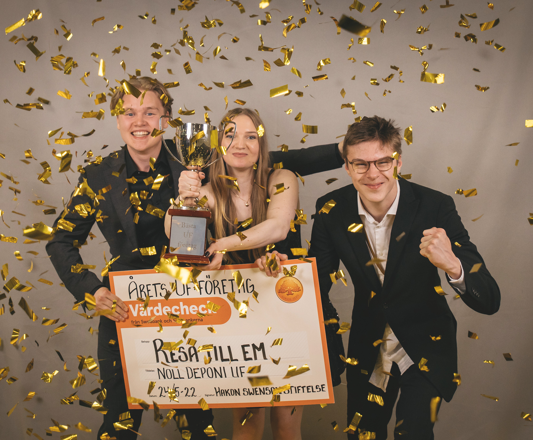 Noll Deponi vinner SM i Ung Företagsamhet!